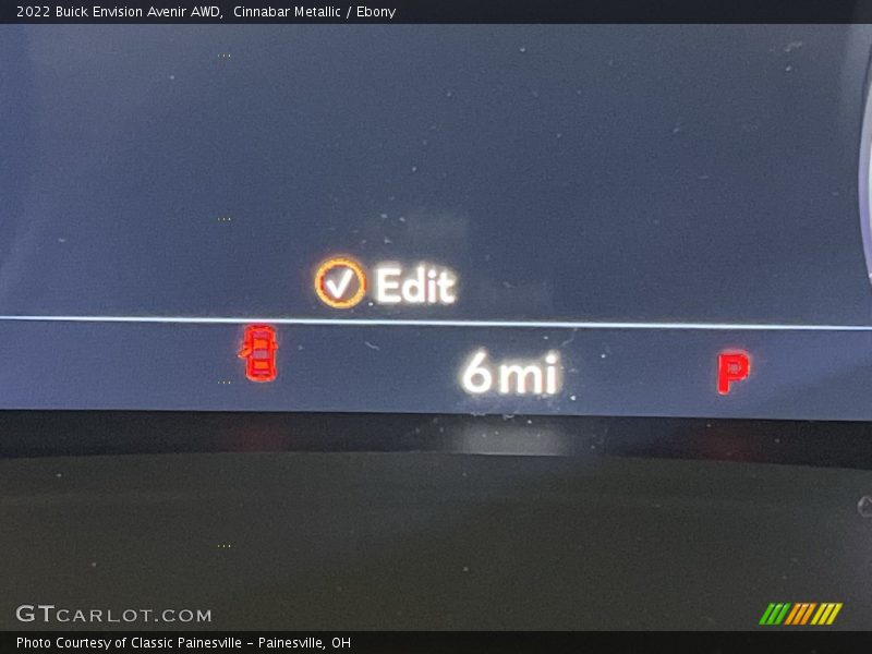 Cinnabar Metallic / Ebony 2022 Buick Envision Avenir AWD