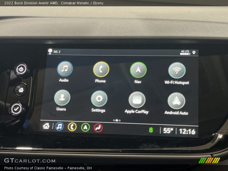 Cinnabar Metallic / Ebony 2022 Buick Envision Avenir AWD