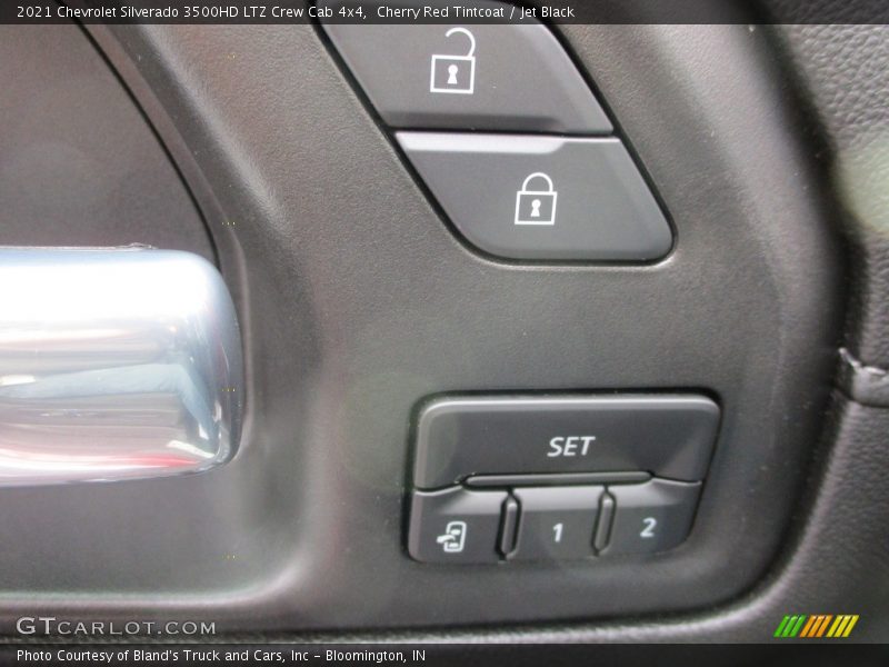 Cherry Red Tintcoat / Jet Black 2021 Chevrolet Silverado 3500HD LTZ Crew Cab 4x4