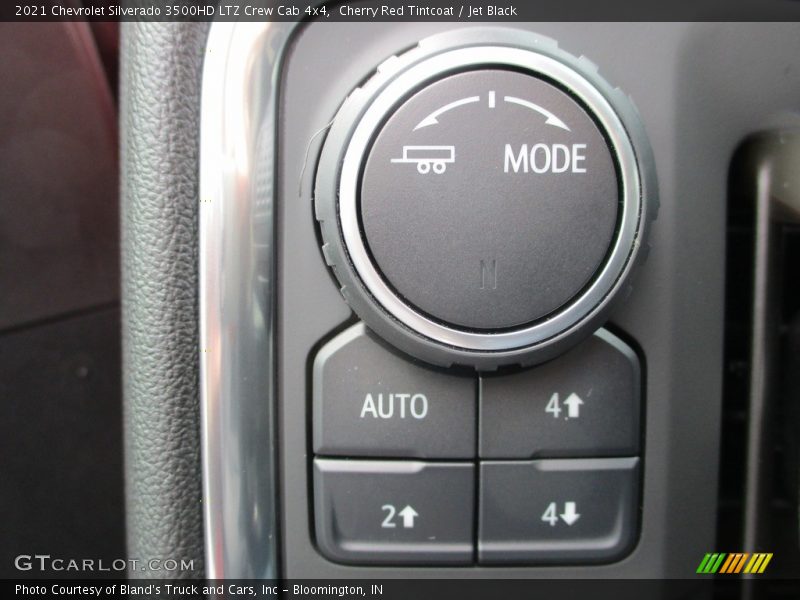 Cherry Red Tintcoat / Jet Black 2021 Chevrolet Silverado 3500HD LTZ Crew Cab 4x4