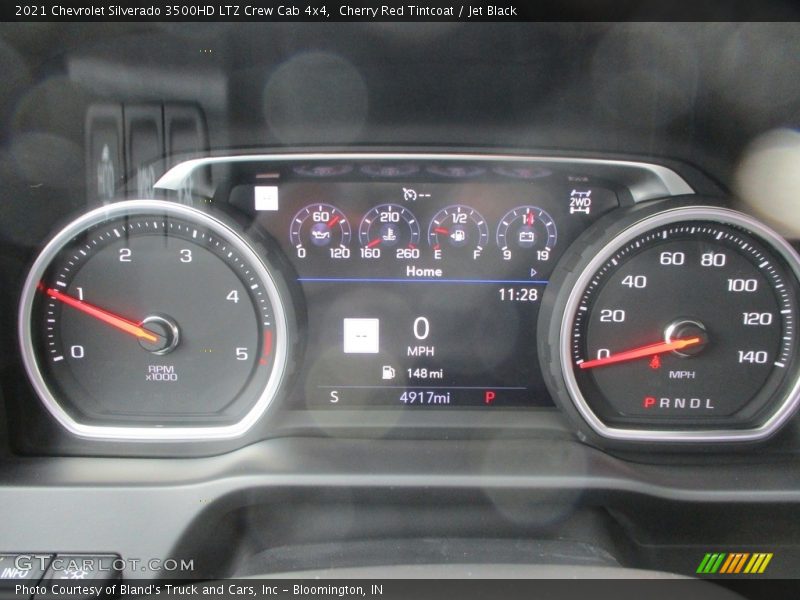 Cherry Red Tintcoat / Jet Black 2021 Chevrolet Silverado 3500HD LTZ Crew Cab 4x4