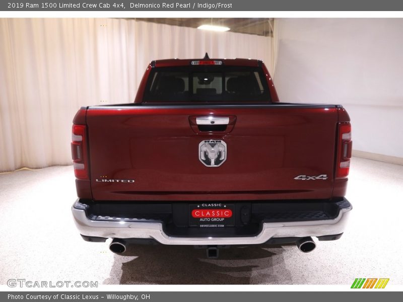 Delmonico Red Pearl / Indigo/Frost 2019 Ram 1500 Limited Crew Cab 4x4