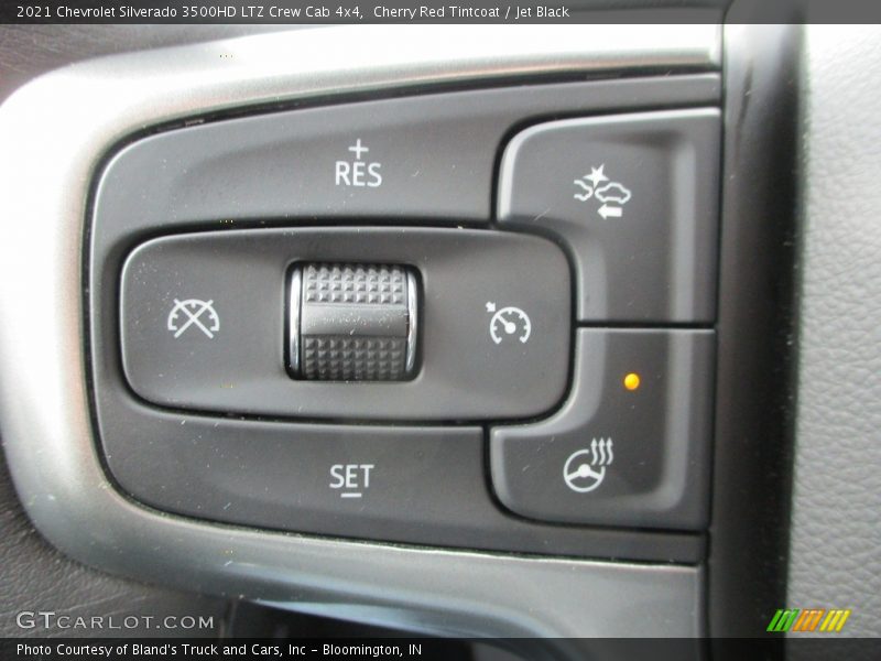 Cherry Red Tintcoat / Jet Black 2021 Chevrolet Silverado 3500HD LTZ Crew Cab 4x4