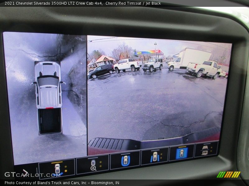 Cherry Red Tintcoat / Jet Black 2021 Chevrolet Silverado 3500HD LTZ Crew Cab 4x4