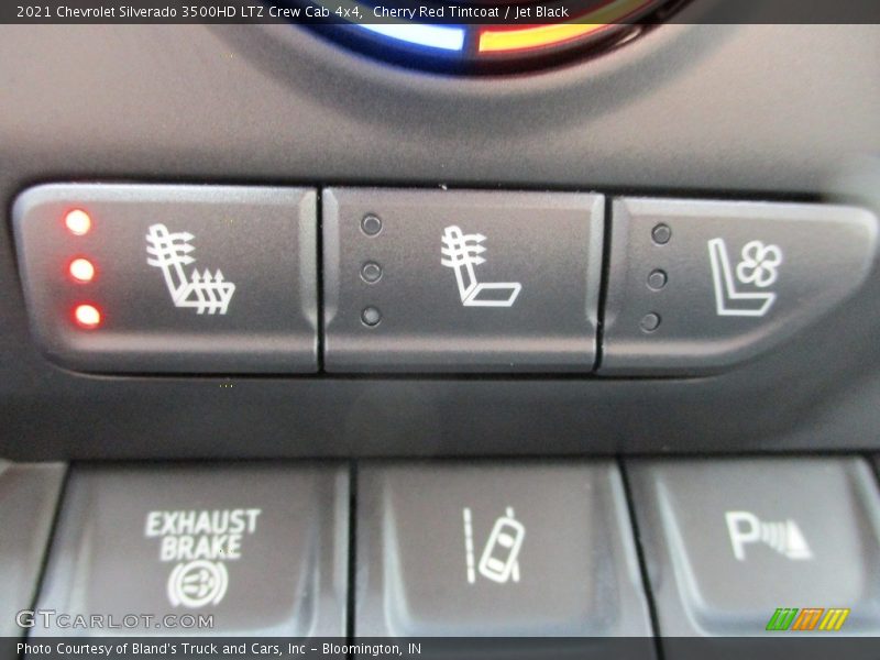 Cherry Red Tintcoat / Jet Black 2021 Chevrolet Silverado 3500HD LTZ Crew Cab 4x4