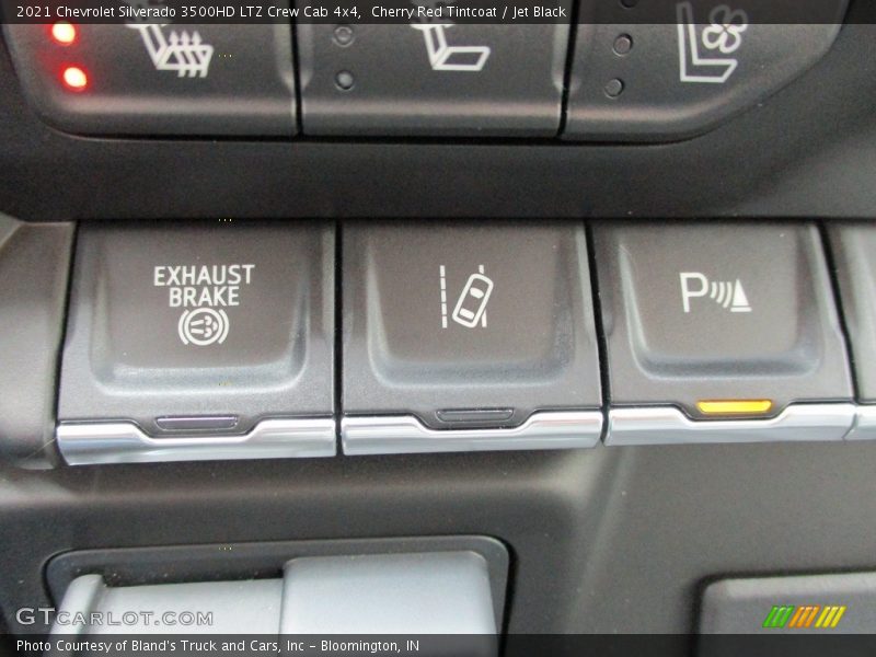 Cherry Red Tintcoat / Jet Black 2021 Chevrolet Silverado 3500HD LTZ Crew Cab 4x4