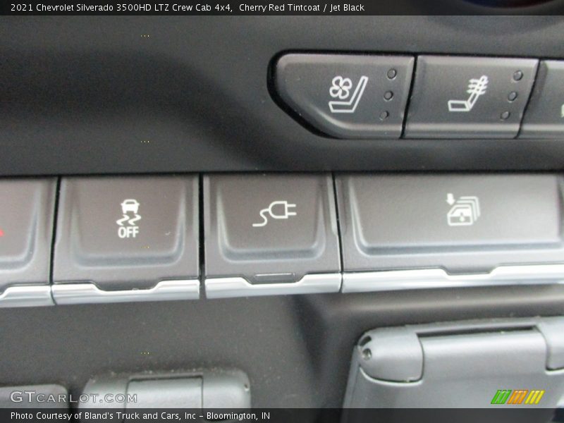 Cherry Red Tintcoat / Jet Black 2021 Chevrolet Silverado 3500HD LTZ Crew Cab 4x4