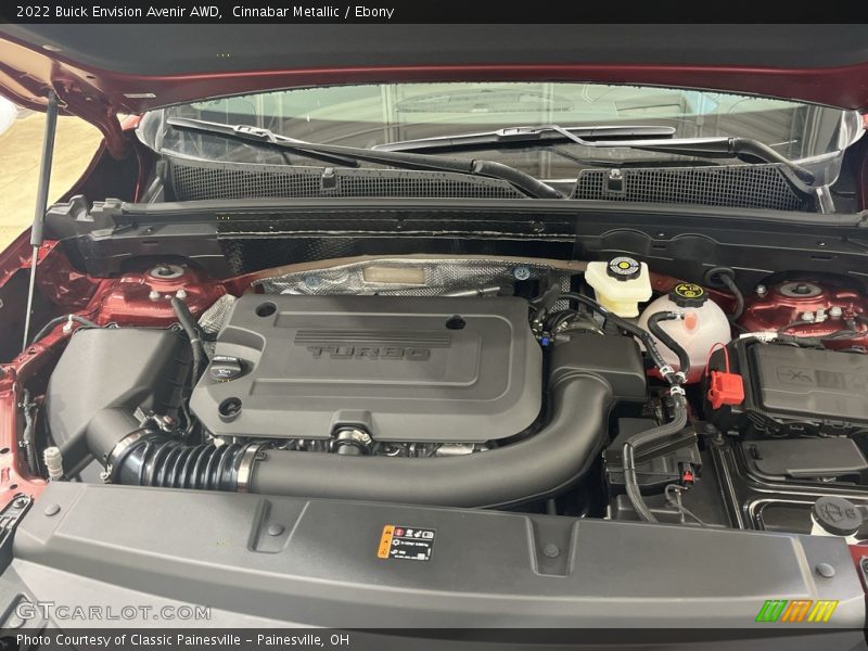 Cinnabar Metallic / Ebony 2022 Buick Envision Avenir AWD