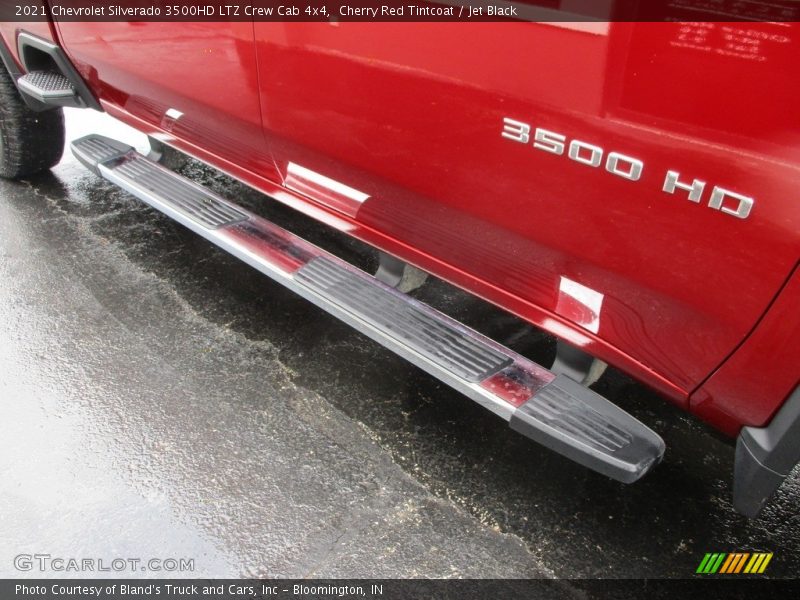 Cherry Red Tintcoat / Jet Black 2021 Chevrolet Silverado 3500HD LTZ Crew Cab 4x4
