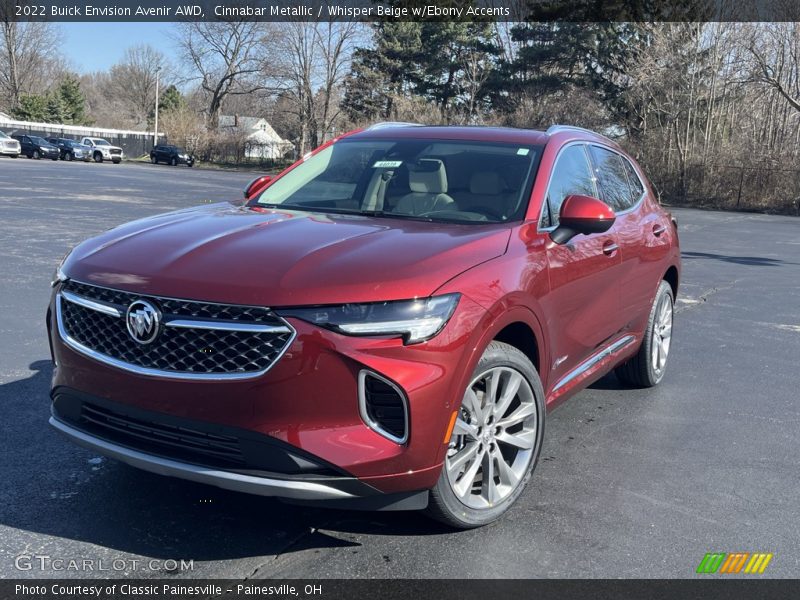 Cinnabar Metallic / Whisper Beige w/Ebony Accents 2022 Buick Envision Avenir AWD