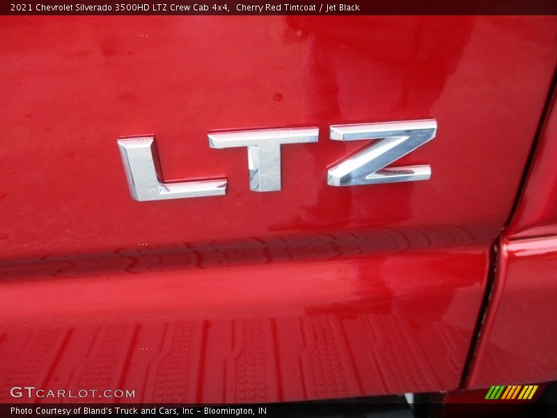 Cherry Red Tintcoat / Jet Black 2021 Chevrolet Silverado 3500HD LTZ Crew Cab 4x4
