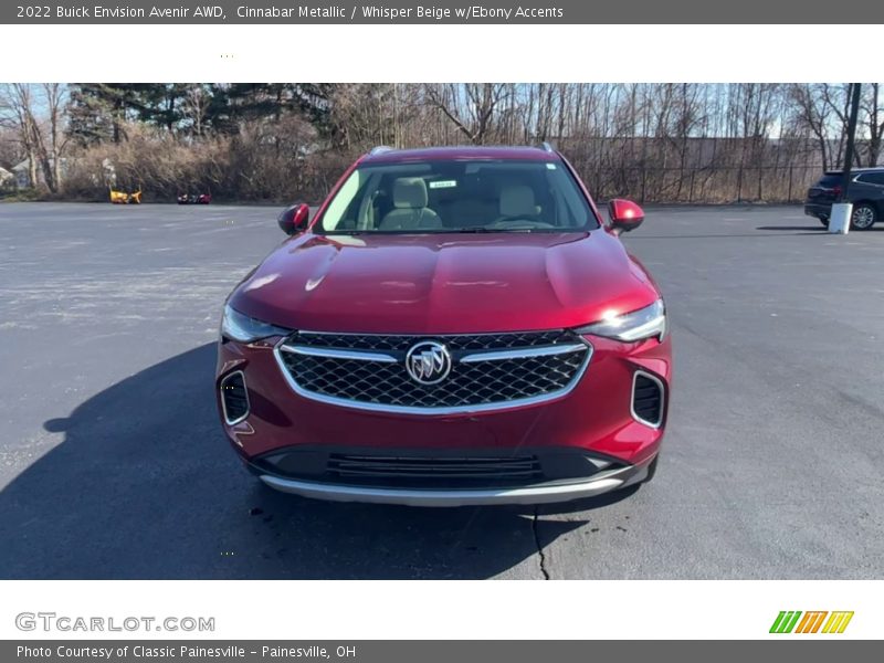 Cinnabar Metallic / Whisper Beige w/Ebony Accents 2022 Buick Envision Avenir AWD