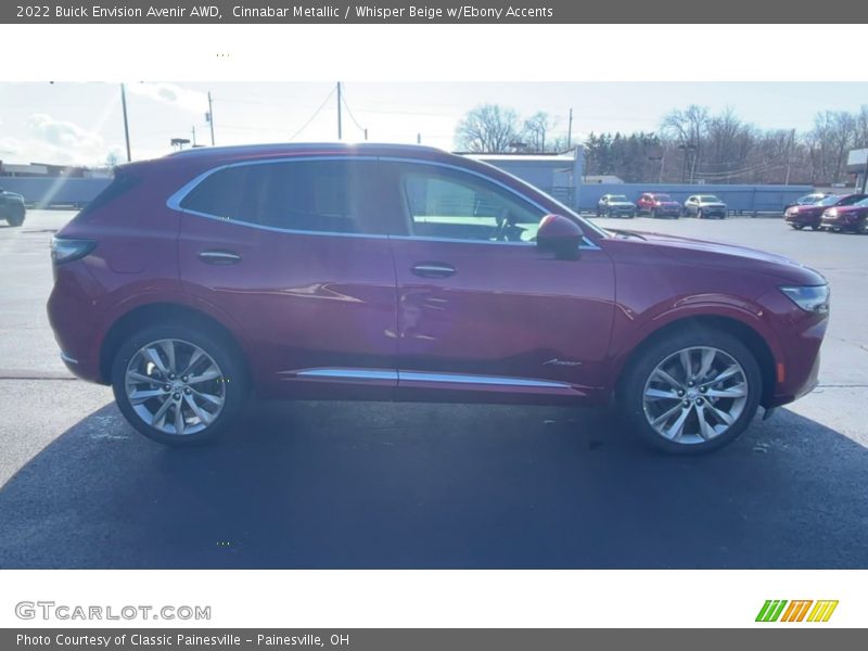 Cinnabar Metallic / Whisper Beige w/Ebony Accents 2022 Buick Envision Avenir AWD