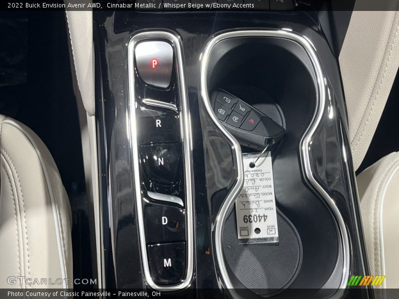 Cinnabar Metallic / Whisper Beige w/Ebony Accents 2022 Buick Envision Avenir AWD