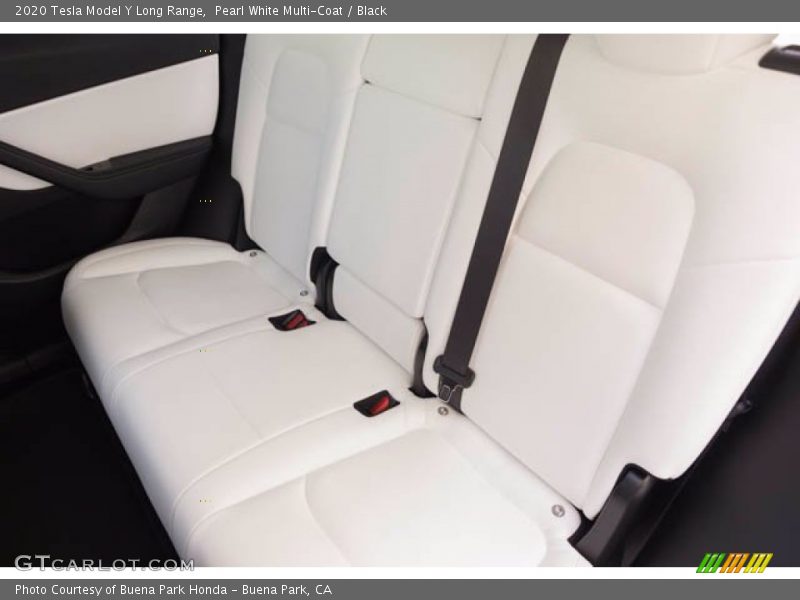Pearl White Multi-Coat / Black 2020 Tesla Model Y Long Range
