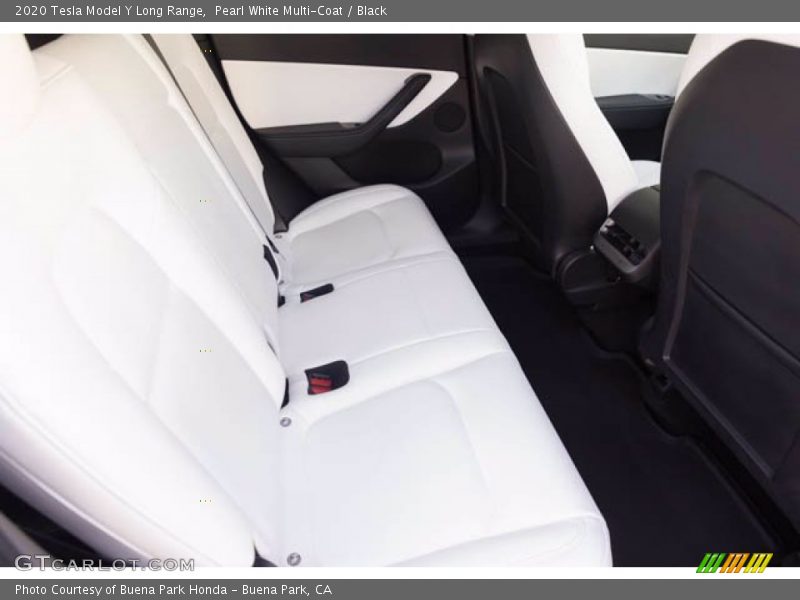 Pearl White Multi-Coat / Black 2020 Tesla Model Y Long Range
