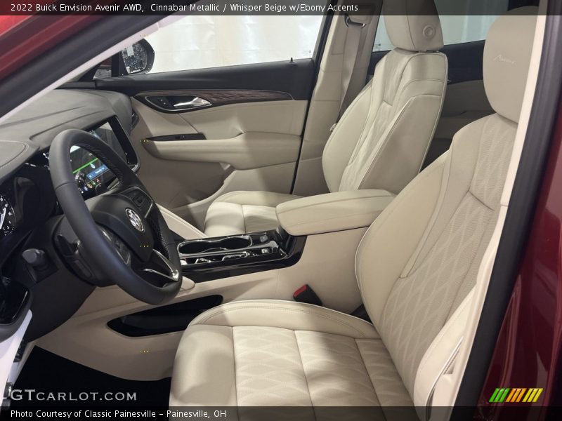 Cinnabar Metallic / Whisper Beige w/Ebony Accents 2022 Buick Envision Avenir AWD