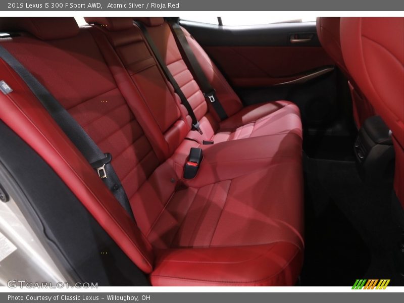 Atomic Silver / Rioja Red 2019 Lexus IS 300 F Sport AWD