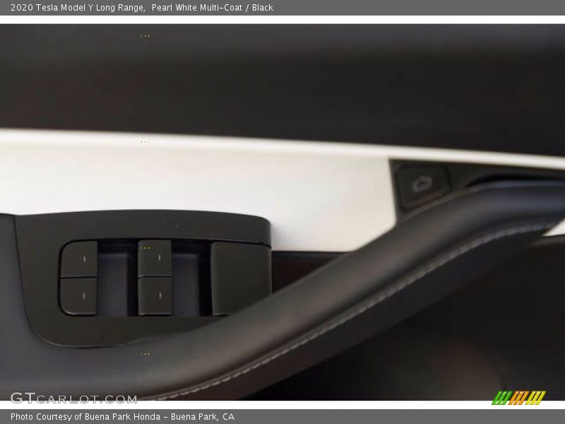 Pearl White Multi-Coat / Black 2020 Tesla Model Y Long Range