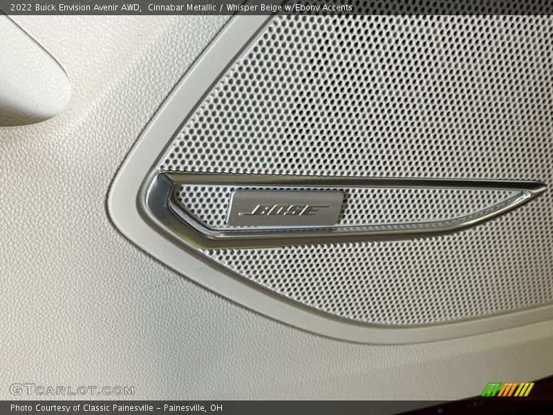 Cinnabar Metallic / Whisper Beige w/Ebony Accents 2022 Buick Envision Avenir AWD
