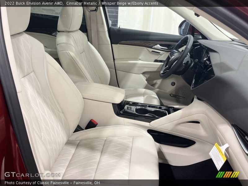 Cinnabar Metallic / Whisper Beige w/Ebony Accents 2022 Buick Envision Avenir AWD