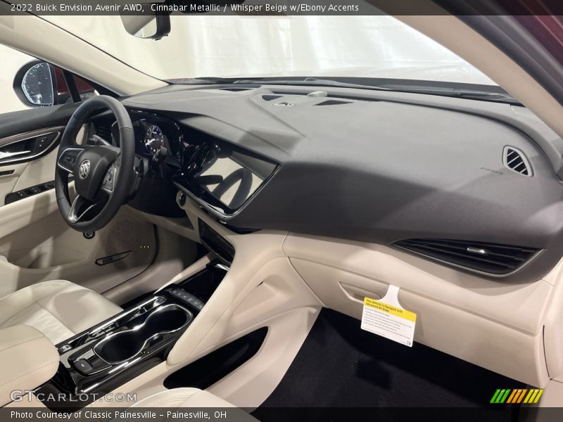 Cinnabar Metallic / Whisper Beige w/Ebony Accents 2022 Buick Envision Avenir AWD