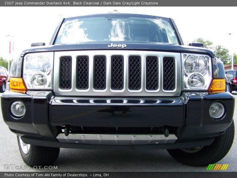 Black Clearcoat / Dark Slate Gray/Light Graystone 2007 Jeep Commander Overland 4x4