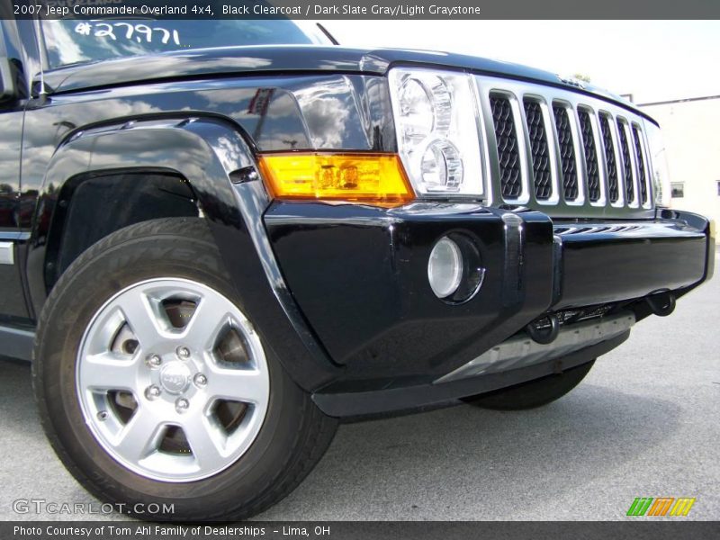 Black Clearcoat / Dark Slate Gray/Light Graystone 2007 Jeep Commander Overland 4x4