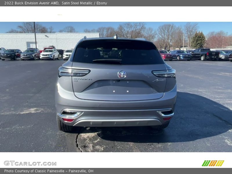 Satin Steel Metallic / Ebony 2022 Buick Envision Avenir AWD