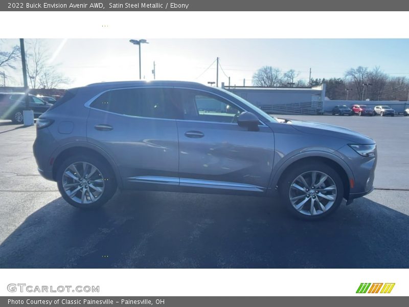 Satin Steel Metallic / Ebony 2022 Buick Envision Avenir AWD