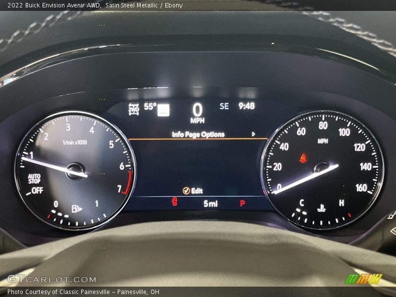 Satin Steel Metallic / Ebony 2022 Buick Envision Avenir AWD