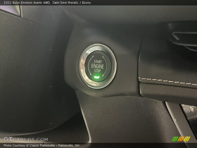 Satin Steel Metallic / Ebony 2022 Buick Envision Avenir AWD