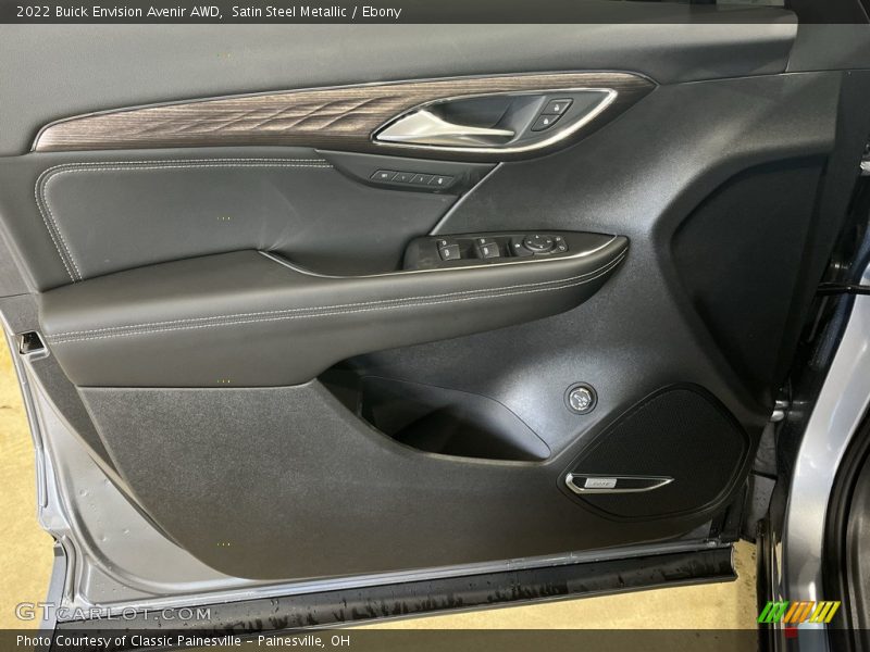 Satin Steel Metallic / Ebony 2022 Buick Envision Avenir AWD