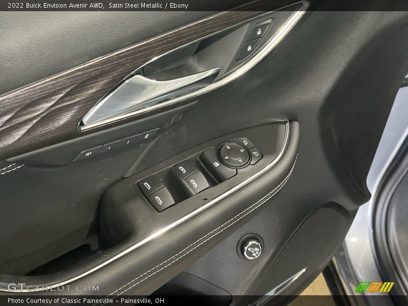 Satin Steel Metallic / Ebony 2022 Buick Envision Avenir AWD