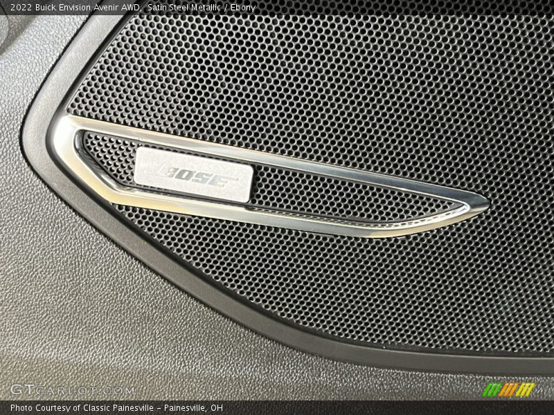 Satin Steel Metallic / Ebony 2022 Buick Envision Avenir AWD