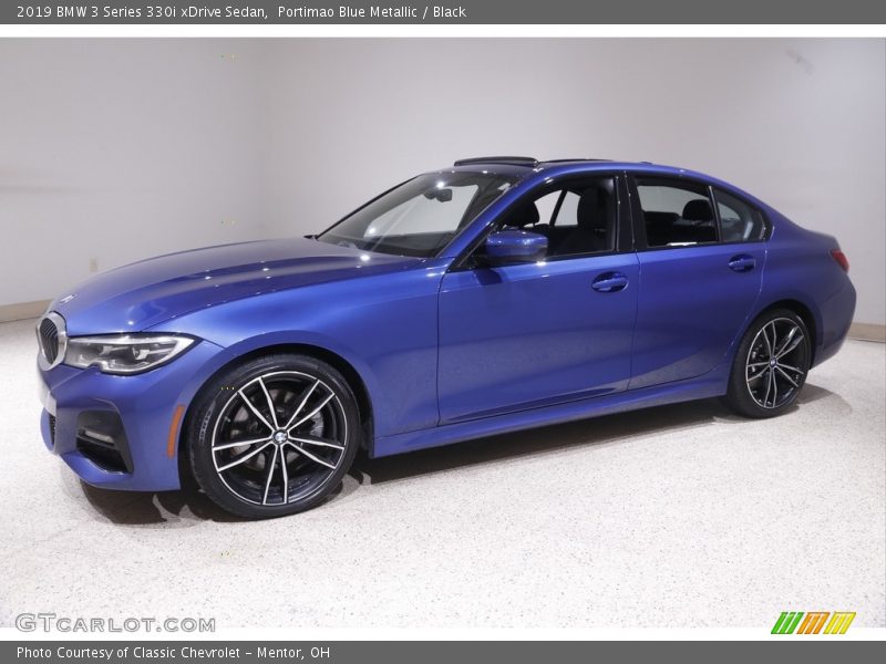 Portimao Blue Metallic / Black 2019 BMW 3 Series 330i xDrive Sedan