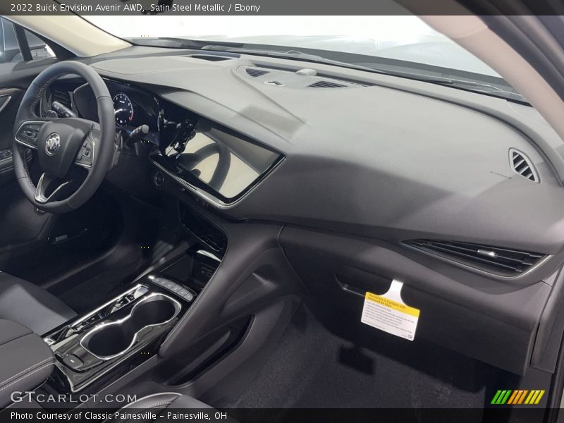 Satin Steel Metallic / Ebony 2022 Buick Envision Avenir AWD