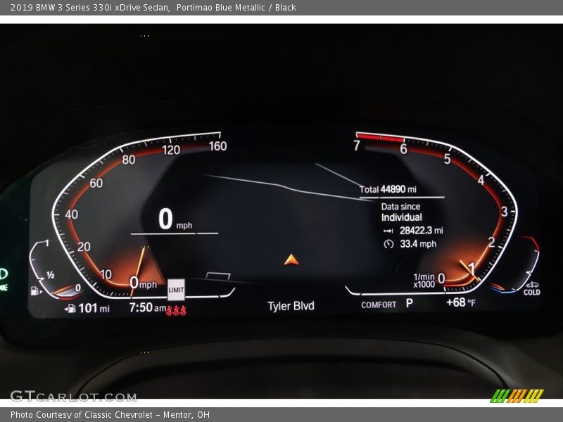 Portimao Blue Metallic / Black 2019 BMW 3 Series 330i xDrive Sedan