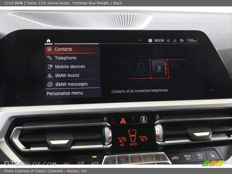 Portimao Blue Metallic / Black 2019 BMW 3 Series 330i xDrive Sedan