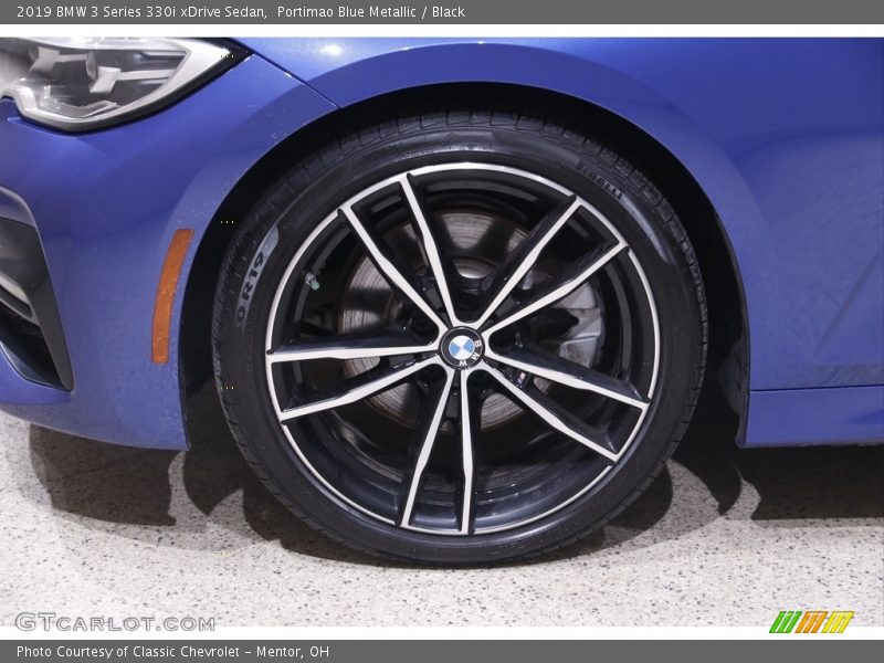 Portimao Blue Metallic / Black 2019 BMW 3 Series 330i xDrive Sedan