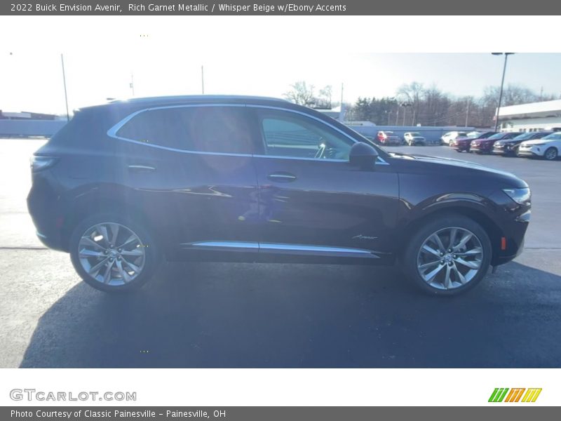 Rich Garnet Metallic / Whisper Beige w/Ebony Accents 2022 Buick Envision Avenir