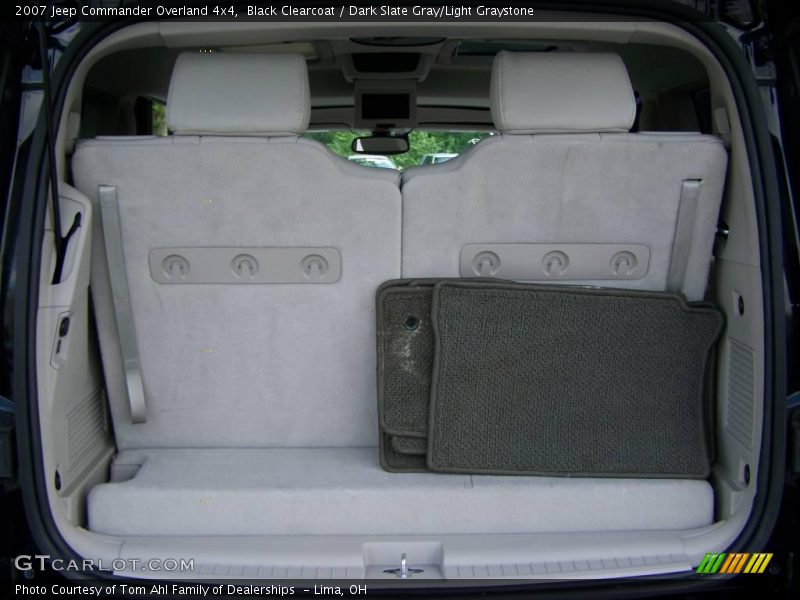 Black Clearcoat / Dark Slate Gray/Light Graystone 2007 Jeep Commander Overland 4x4