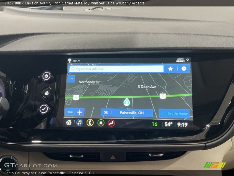 Rich Garnet Metallic / Whisper Beige w/Ebony Accents 2022 Buick Envision Avenir