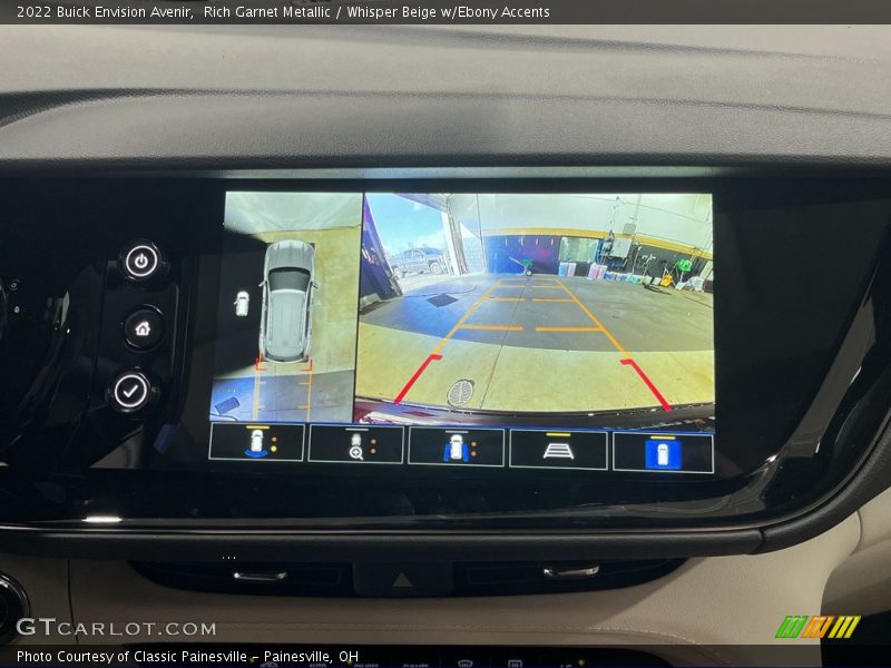 Rich Garnet Metallic / Whisper Beige w/Ebony Accents 2022 Buick Envision Avenir