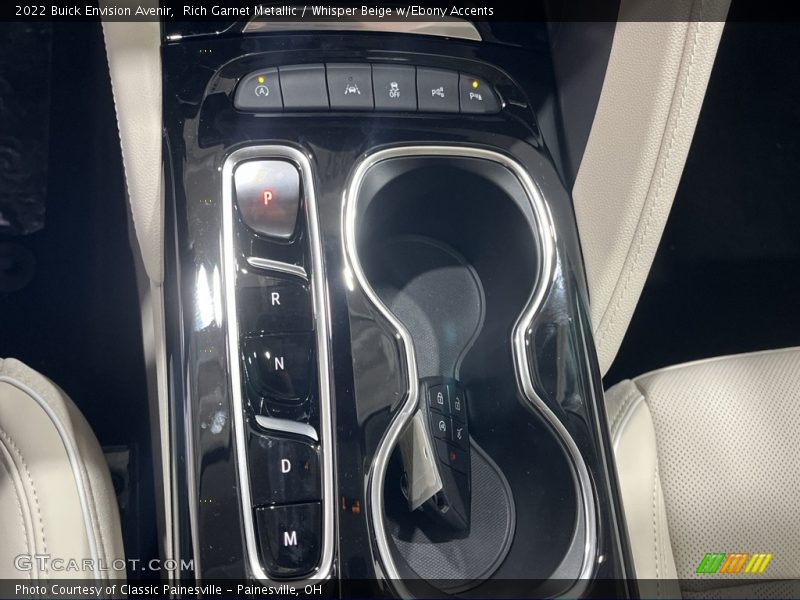 Rich Garnet Metallic / Whisper Beige w/Ebony Accents 2022 Buick Envision Avenir