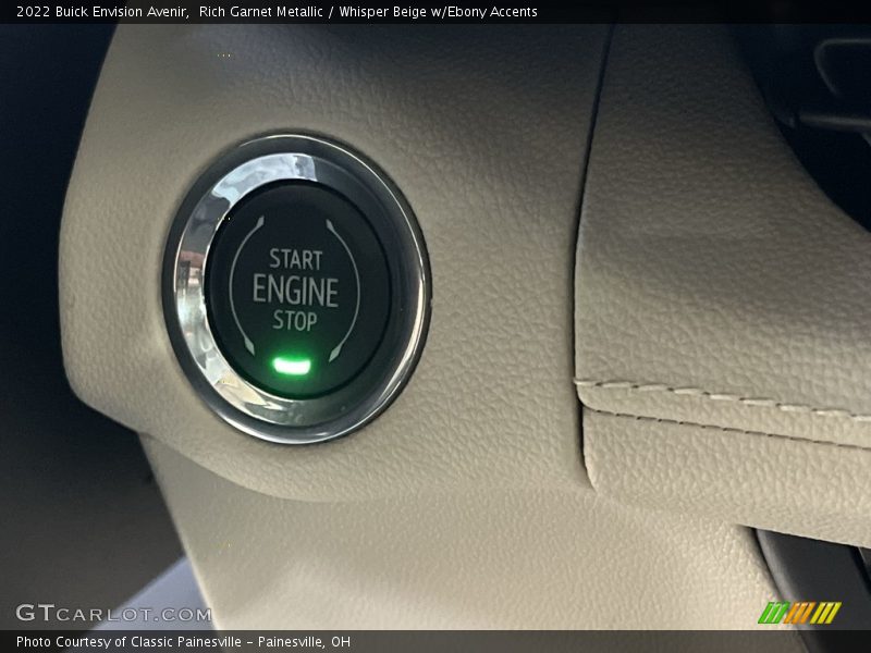 Rich Garnet Metallic / Whisper Beige w/Ebony Accents 2022 Buick Envision Avenir