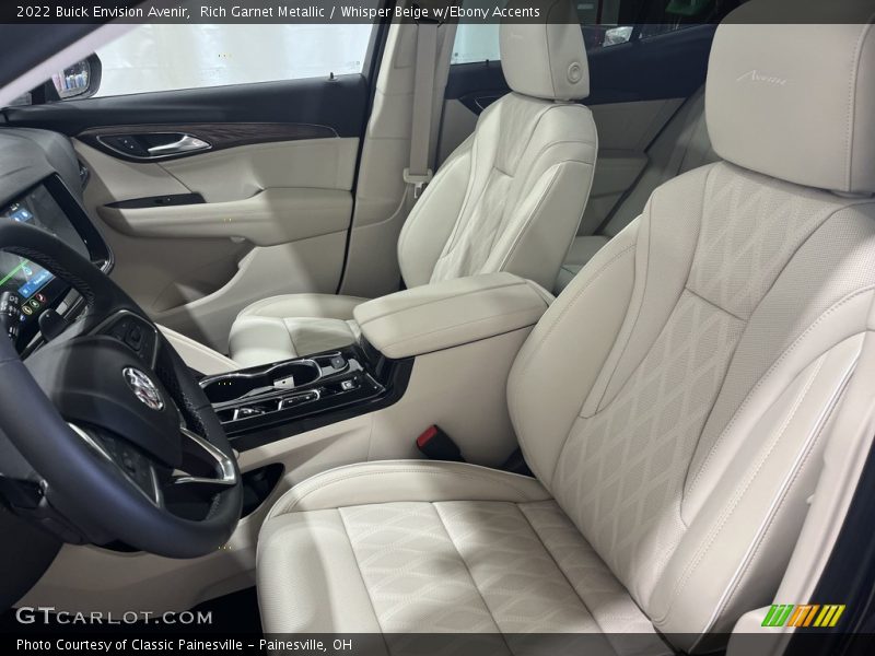 Front Seat of 2022 Envision Avenir