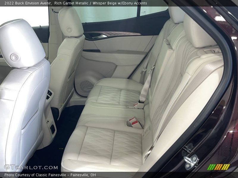 Rich Garnet Metallic / Whisper Beige w/Ebony Accents 2022 Buick Envision Avenir