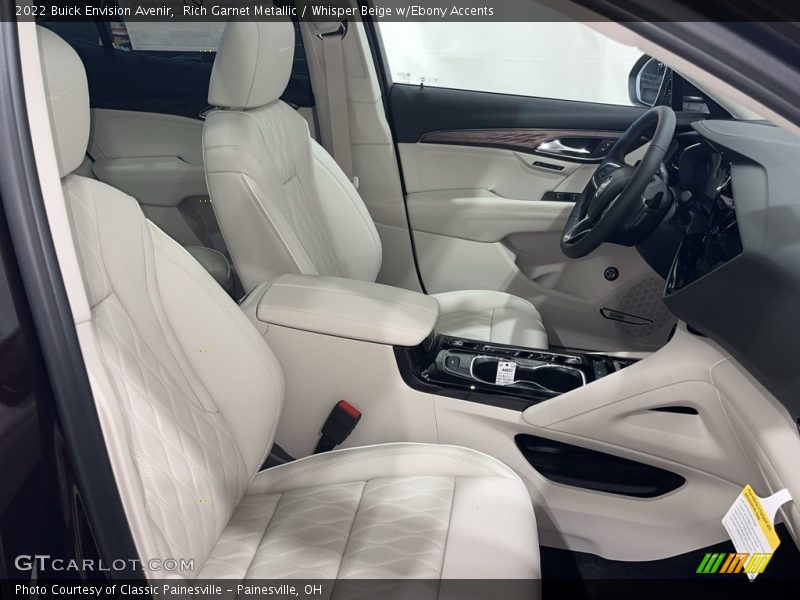 Front Seat of 2022 Envision Avenir