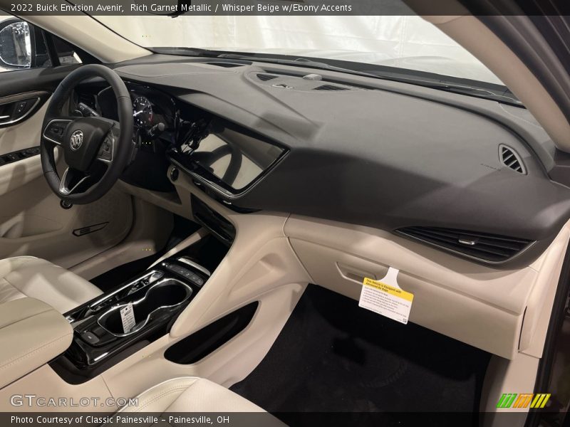Rich Garnet Metallic / Whisper Beige w/Ebony Accents 2022 Buick Envision Avenir